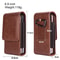Vertical Dual Pouch Cell Phone Belt Pouch Durable Smartphone Waist Holder Case 5