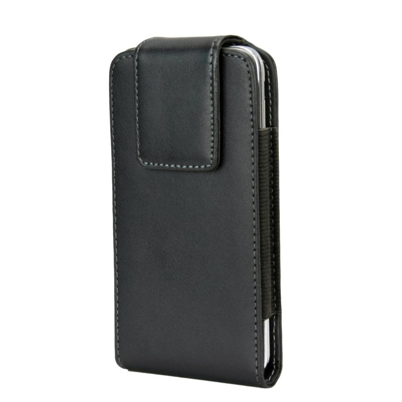 Premium Leather Belt Clip Phone Holster Case for Secure Everyday Carry