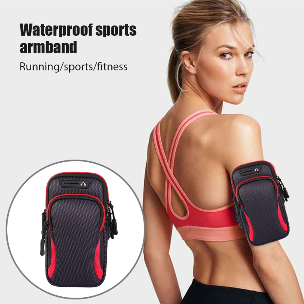 Universal Running Phone Armband Holder Adjustable Sports Arm Band For Secure Fitness Workouts 6