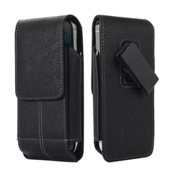 premium leather phone pouch belt clip holster waist case
