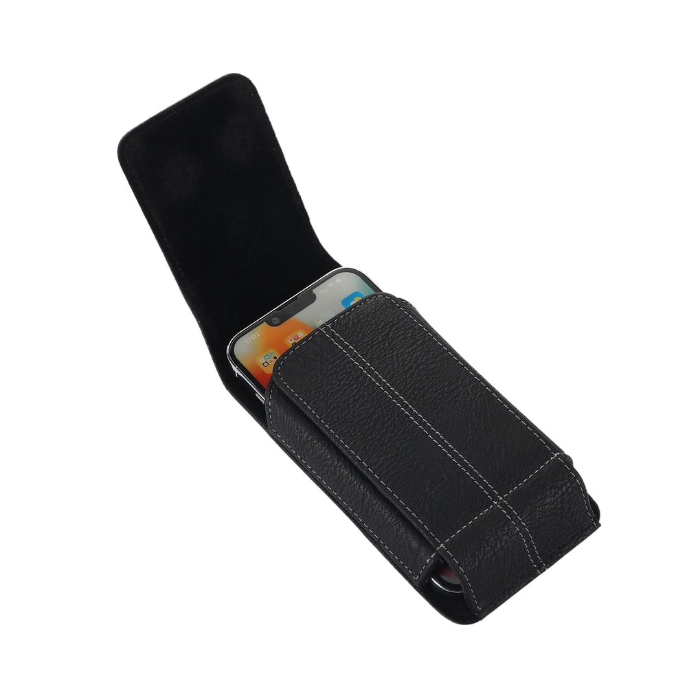 Premium Leather Phone Pouch Belt Clip Holster Waist Case