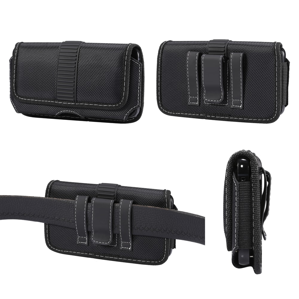 Universal Phone Holster Belt Clip Nylon Waist Pouch For Men 3