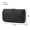 Universal Phone Holster Belt Clip Nylon Waist Pouch For Men 6
