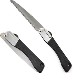 premium folding hand saw steel portable pruning saw for trees camping wood cutting