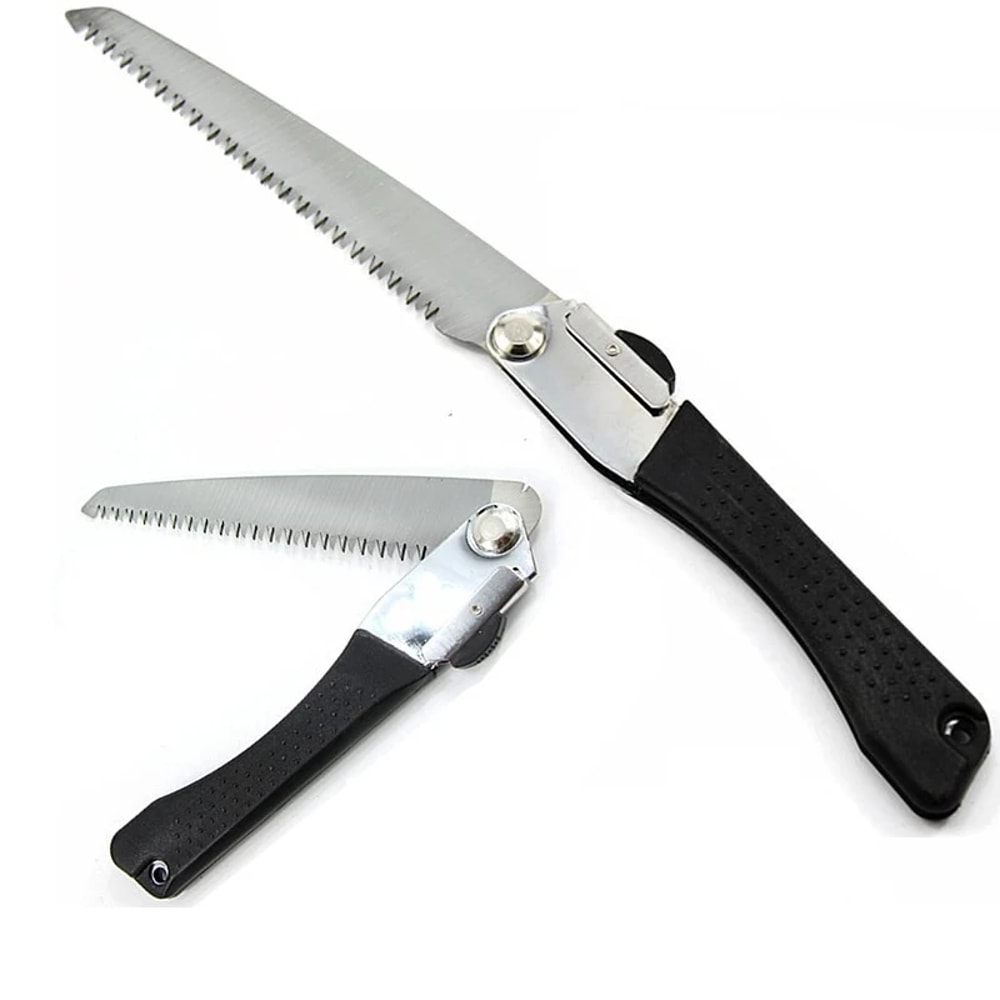 Premium Folding Hand Saw Steel Portable Pruning Saw for Trees Camping Wood Cutting