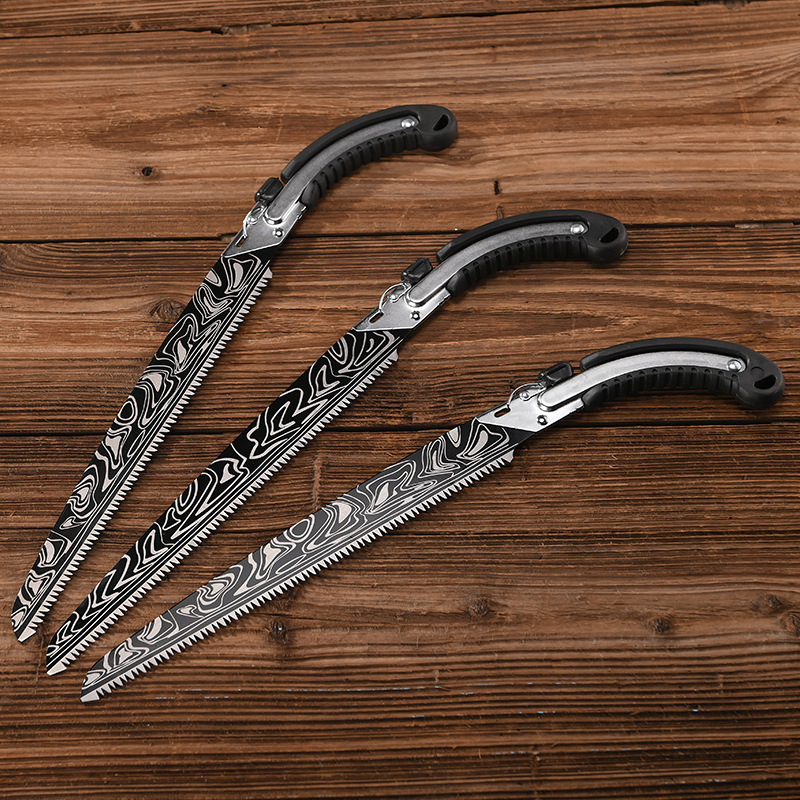 Heavy Duty Folding Hand Saw for Pruning, Camping & Outdoor Cutting