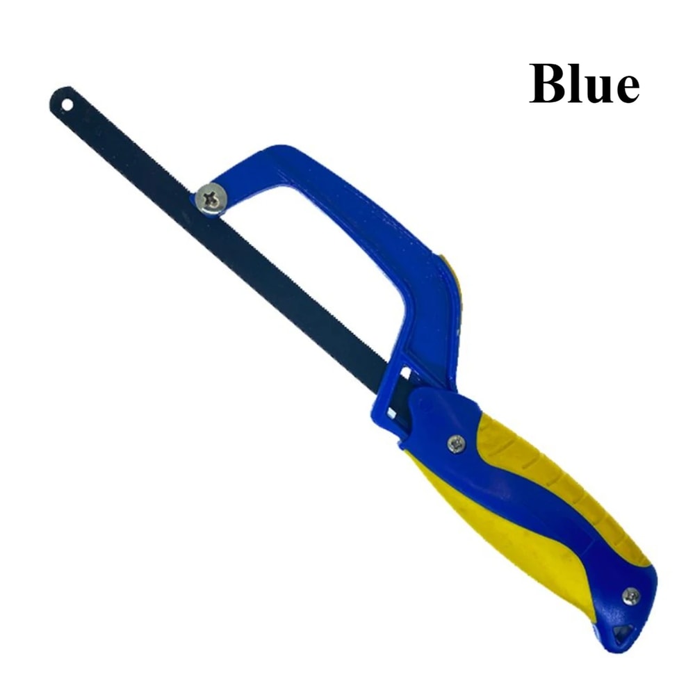 Heavy Duty Mini Hacksaw Compact Hand Saw With Flexible Frame BiMetal Blade For Metal Cutting 4