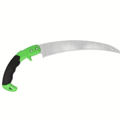 high performance curved pruning saw with comfort grip for tree and garden cutting