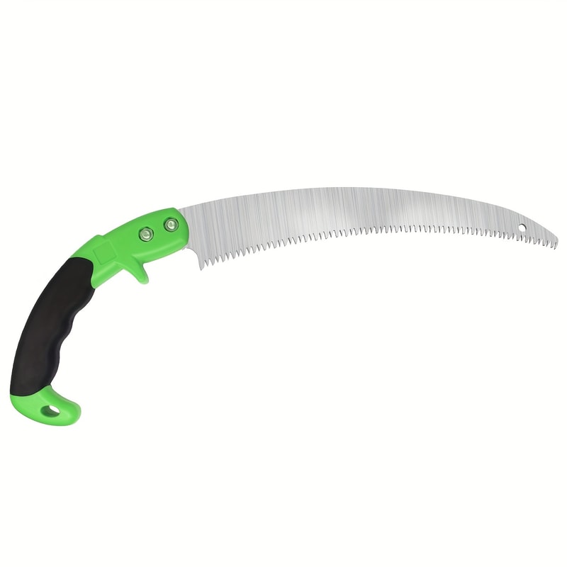 High Performance Curved Pruning Saw with Comfort Grip for Tree and Garden Cutting