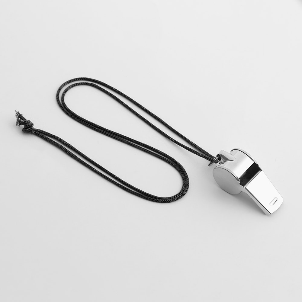 Premium Stainless Steel Referee Whistle For Coaches And Sports Training 0