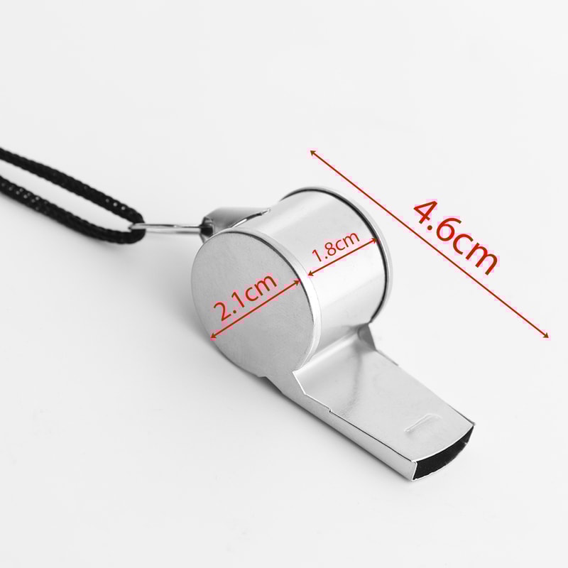 Premium Stainless Steel Referee Whistle For Coaches And Sports Training 2