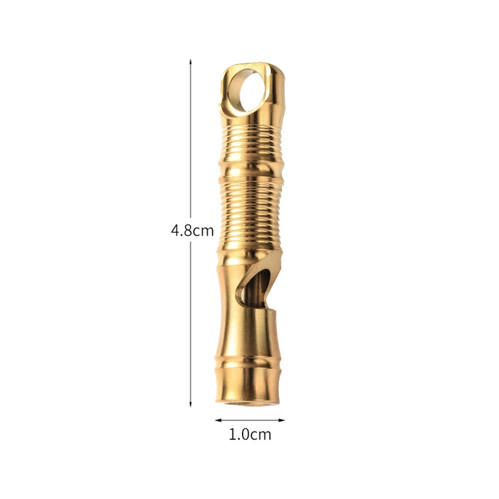 Titanium Survival Whistle Ultra Loud Emergency Whistle For Outdoor Safety 5