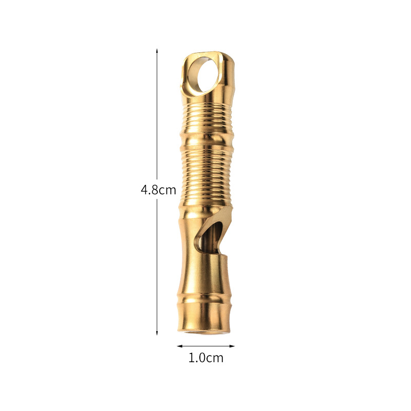 Titanium Survival Whistle Ultra Loud Emergency Whistle For Outdoor Safety 5