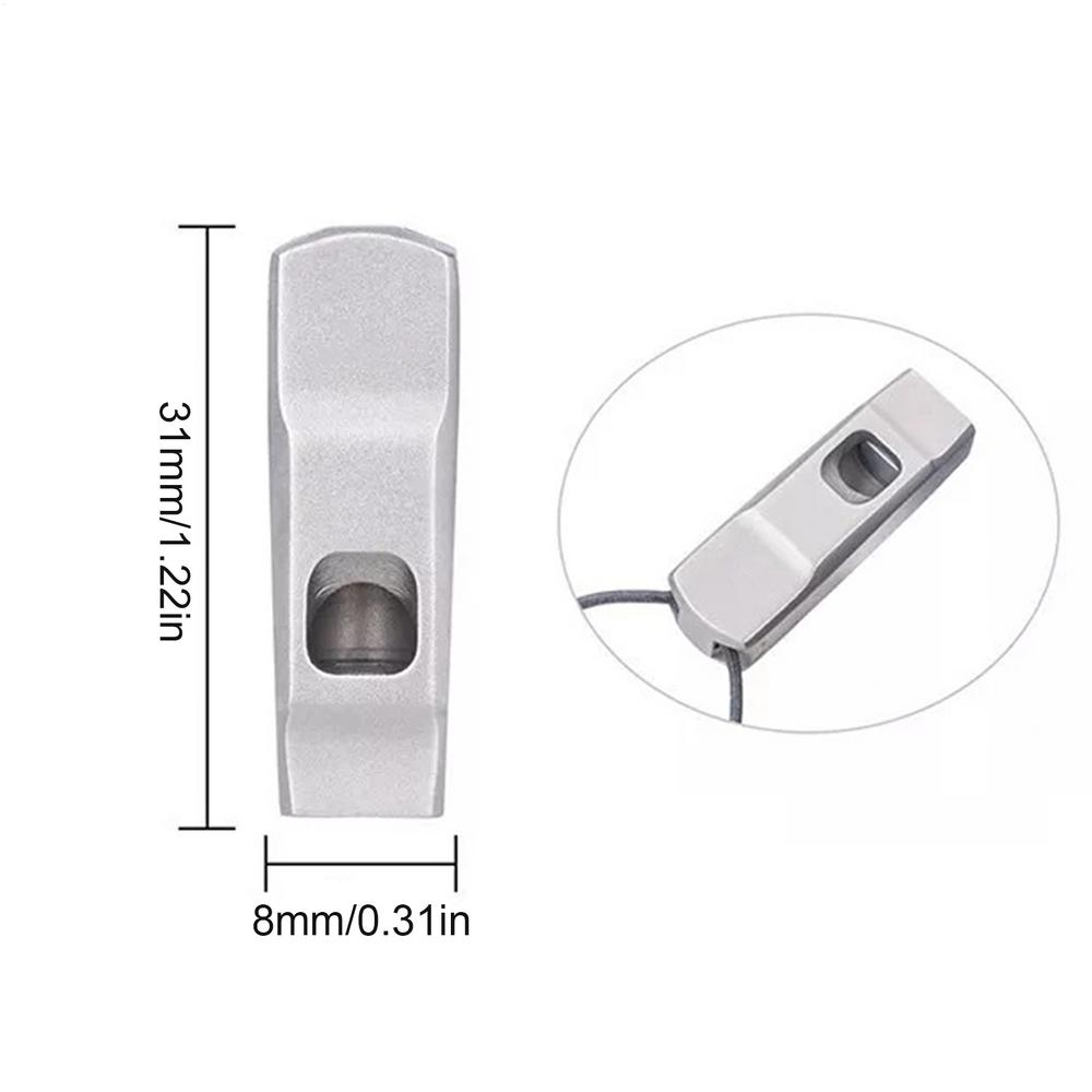 Loud Survival Whistle Waterproof Emergency Safety Whistle with Lanyard for Outdoor Adventures