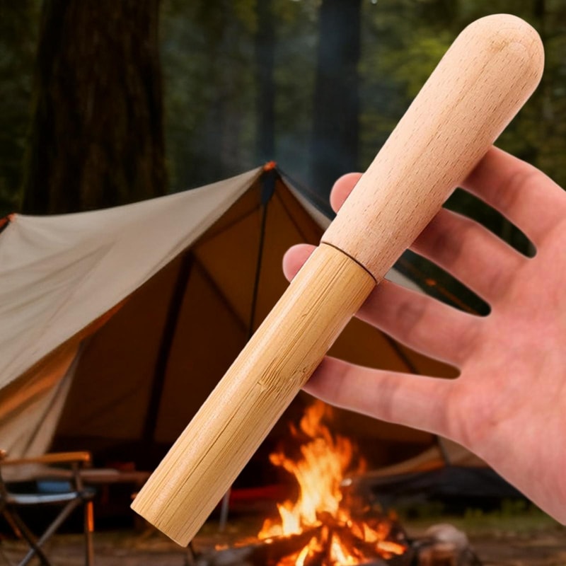 Wild Boar Call Whistle Wooden Hog Hunting Call For Realistic Game Attraction 0