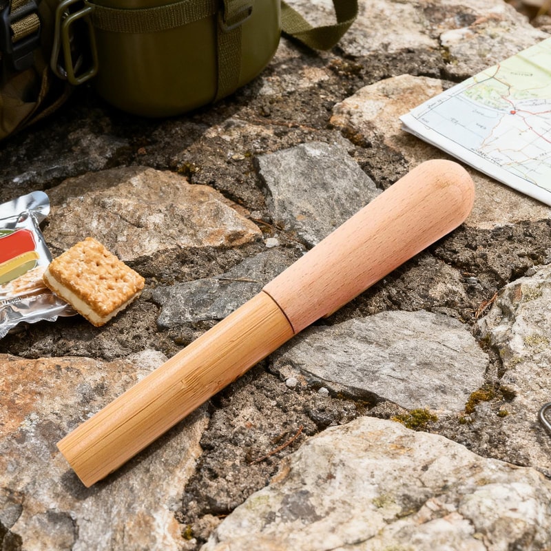 Wild Boar Call Whistle Wooden Hog Hunting Call For Realistic Game Attraction 4