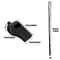 Pro Black Referee Whistle with Lanyard Loud Sports Safety Whistle for Coaches and Outdoor Use