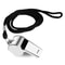 Extra Loud Metal Sports Whistle with Lanyard for Coaching Training and Safety