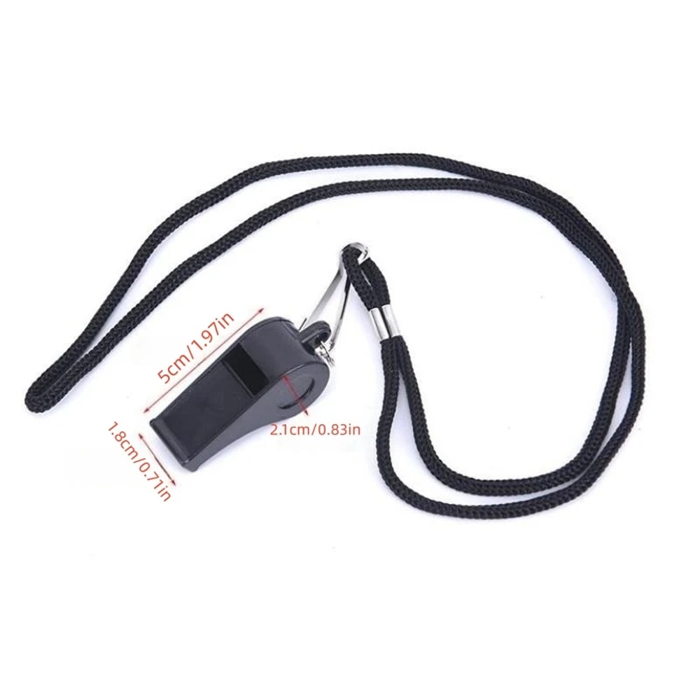 Professional Sports Whistle With Lanyard For Referee Training And Emergency Safety 1