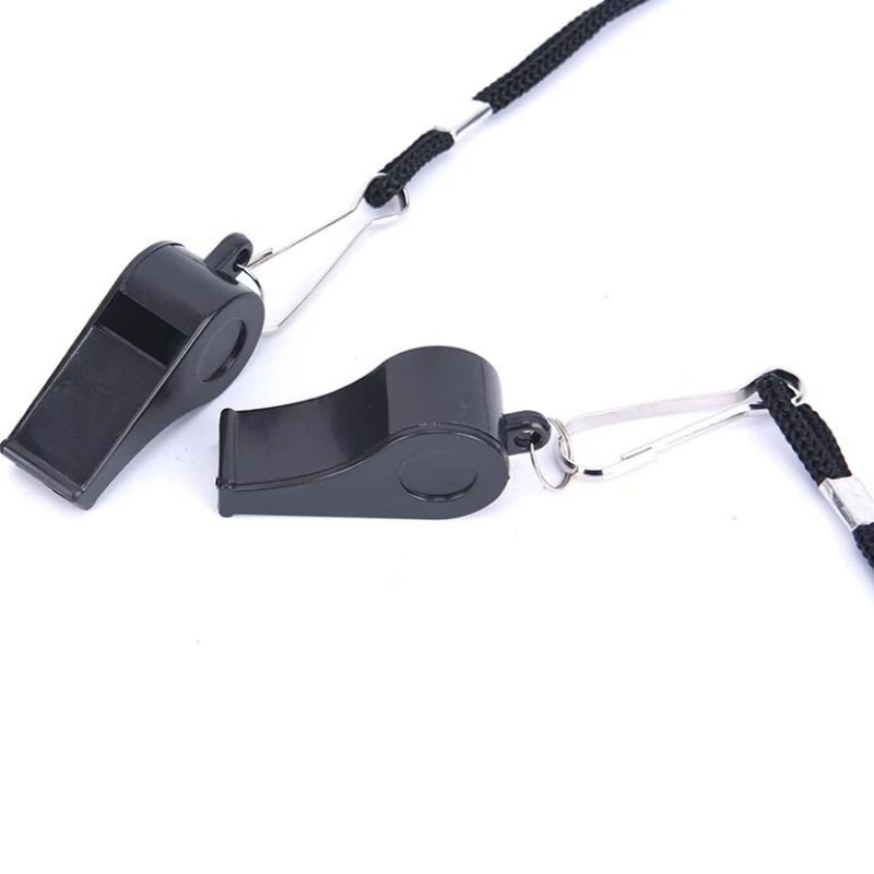 Professional Sports Whistle With Lanyard For Referee Training And Emergency Safety 3