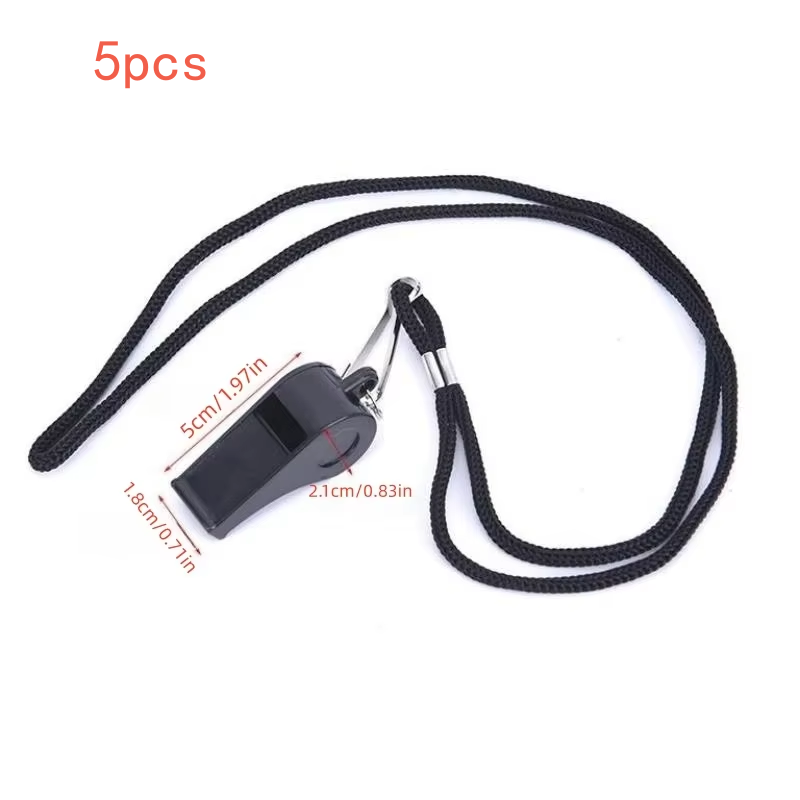 Professional Sports Whistle With Lanyard For Referee Training And Emergency Safety 5