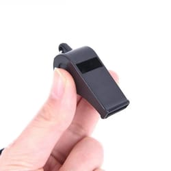 professional sports whistle with lanyard for referee training and emergency safety