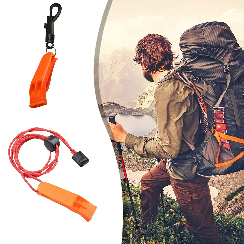 Ultra Loud Emergency Survival Whistle For Hiking Sports And Outdoor Safety 1