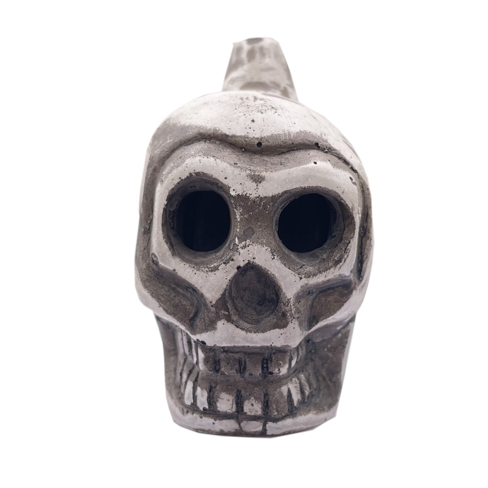 Skull Whistle Creepy Human Scream Sounding Whistle for Halloween High Decibel Death Whistle
