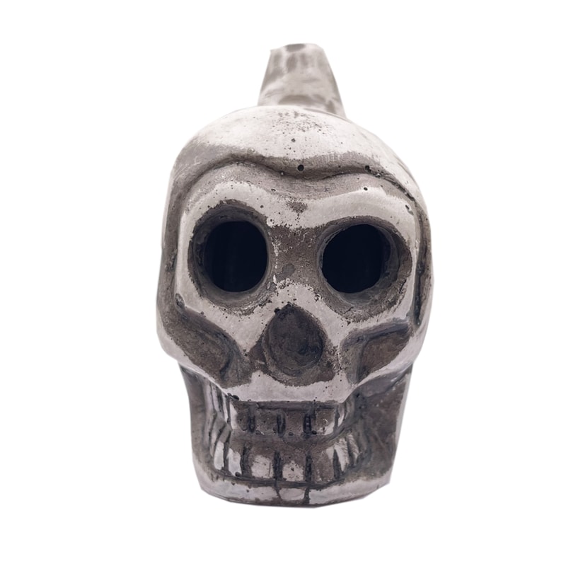 Skull Whistle Creepy Human Scream Sounding Whistle for Halloween High Decibel Death Whistle