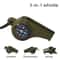 Emergency Survival Whistle With Compass Thermometer For Outdoor Adventures 5
