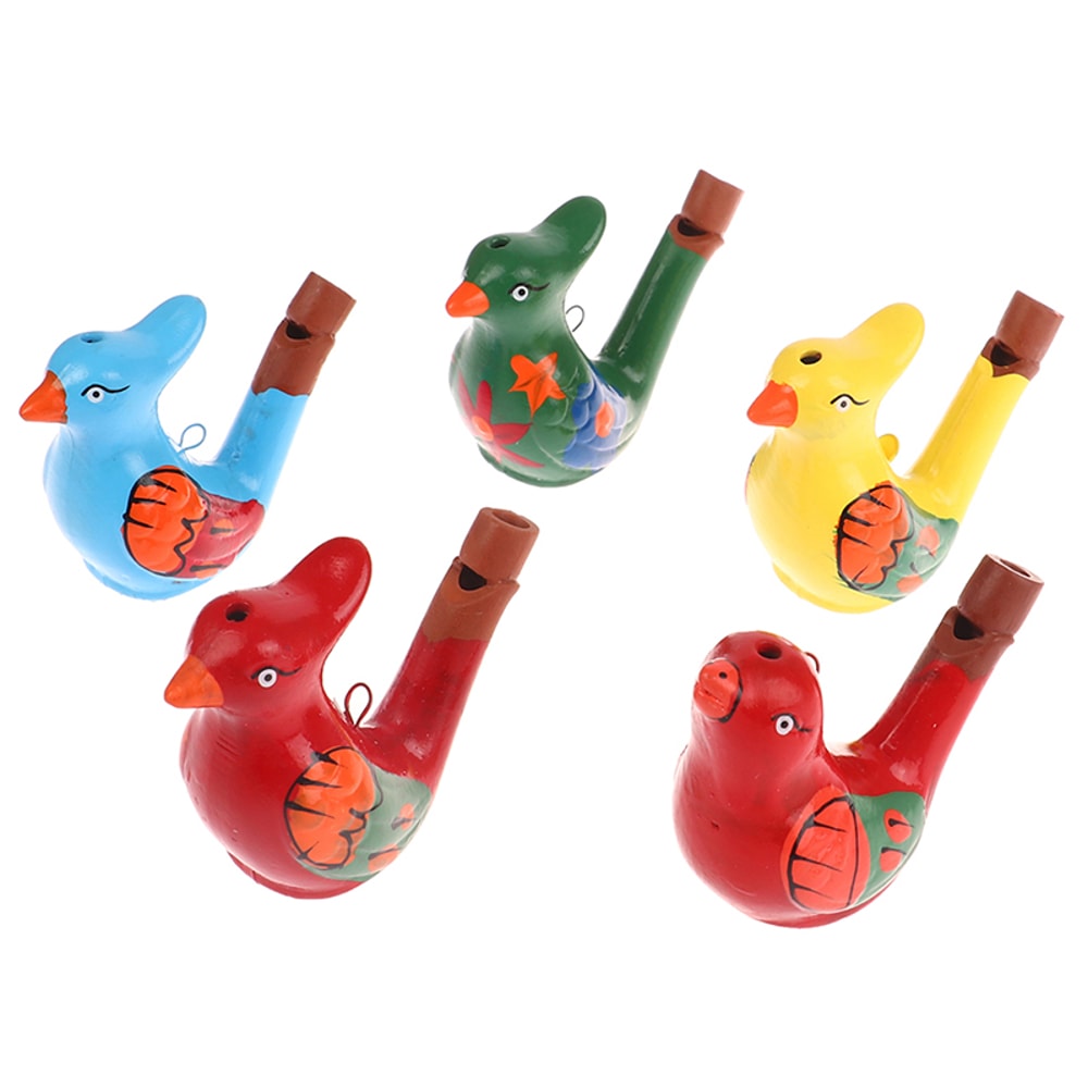 Water Bird Whistle Musical Instrument for Kids Early Learning & Bathtime Fun