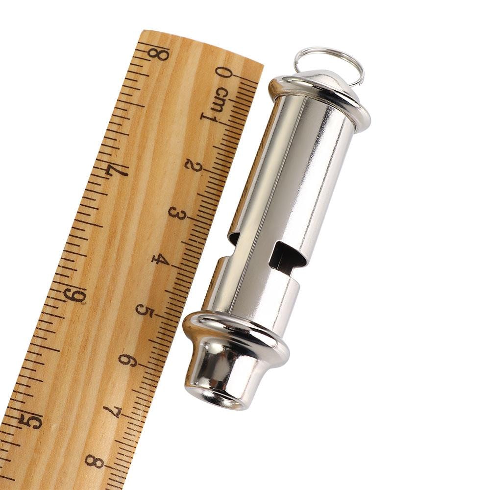 Portable Emergency Security Whistle Durable Metal Traffic & Warning Alert