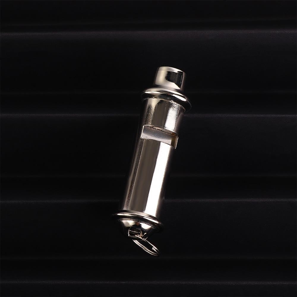Portable Emergency Security Whistle Durable Metal Traffic & Warning Alert