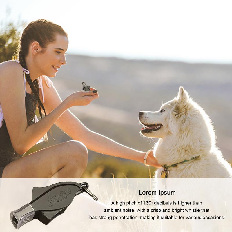 Loud Dolphin Sports Whistle with Lanyard Football & Training Whistle for Adults