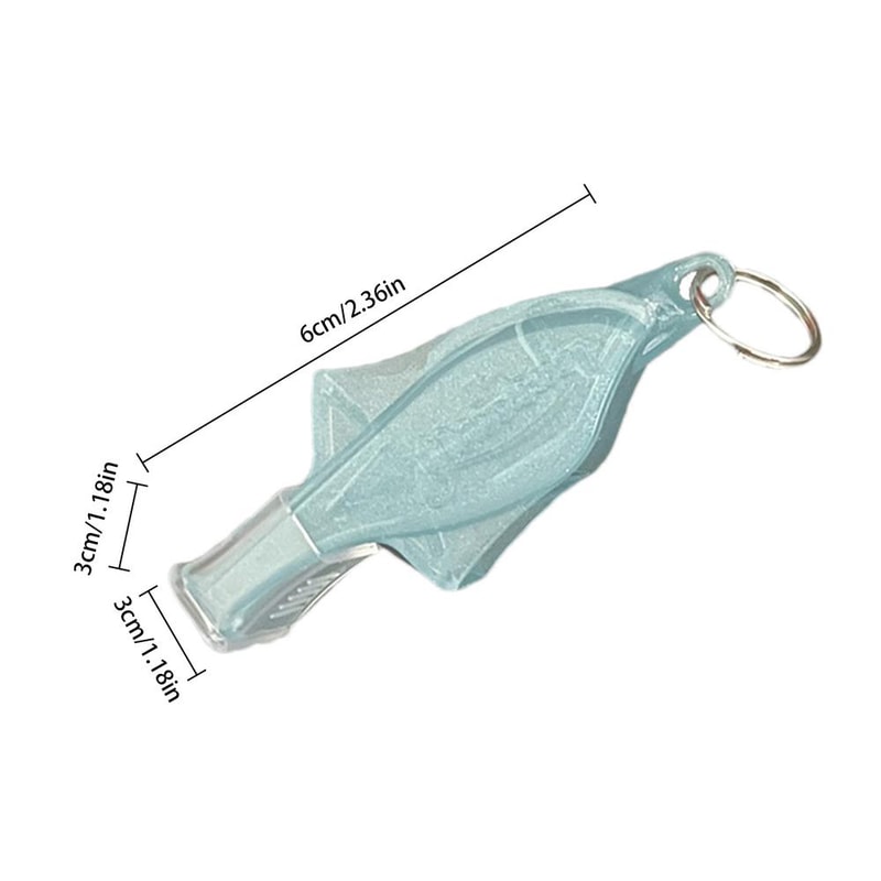 Loud Dolphin Sports Whistle with Lanyard Football & Training Whistle for Adults