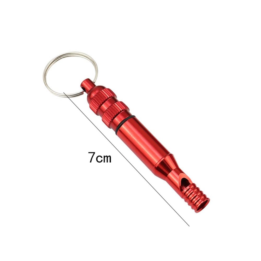 Loud Sound High-Frequency Metal Whistle Durable, Portable Police Whistle for Training & Lifesaving Use