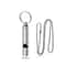 Stainless Steel Emergency Whistle Keychain Ultralight Survival Hiking Essential 4