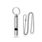 Stainless Steel Emergency Whistle Keychain Ultralight Survival Hiking Essential 4