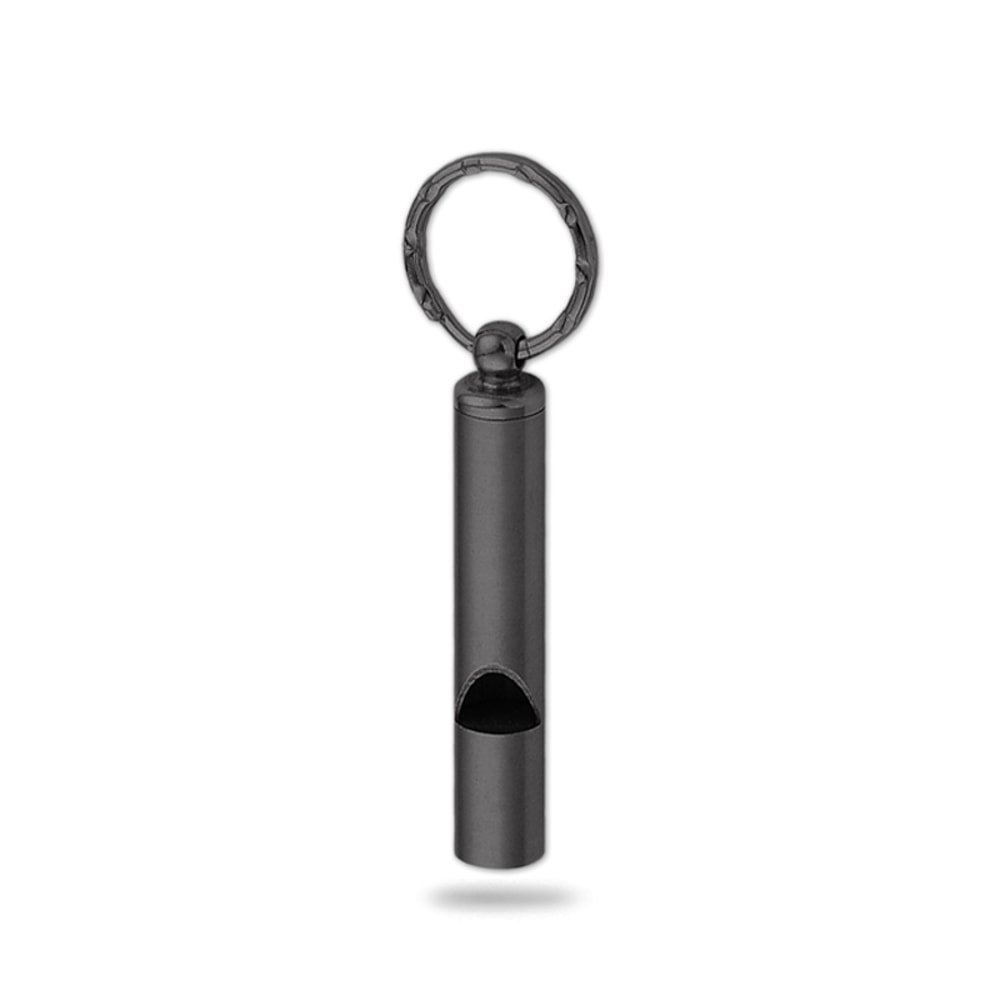 Stainless Steel Emergency Whistle Keychain Ultralight Survival Hiking Essential 6