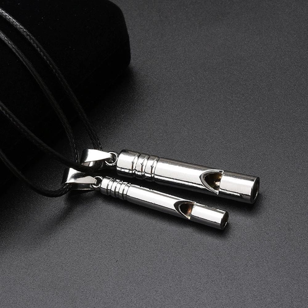 Titanium Emergency Whistle Keychain Loud Portable Survival Whistle For Outdoor Adventures 3