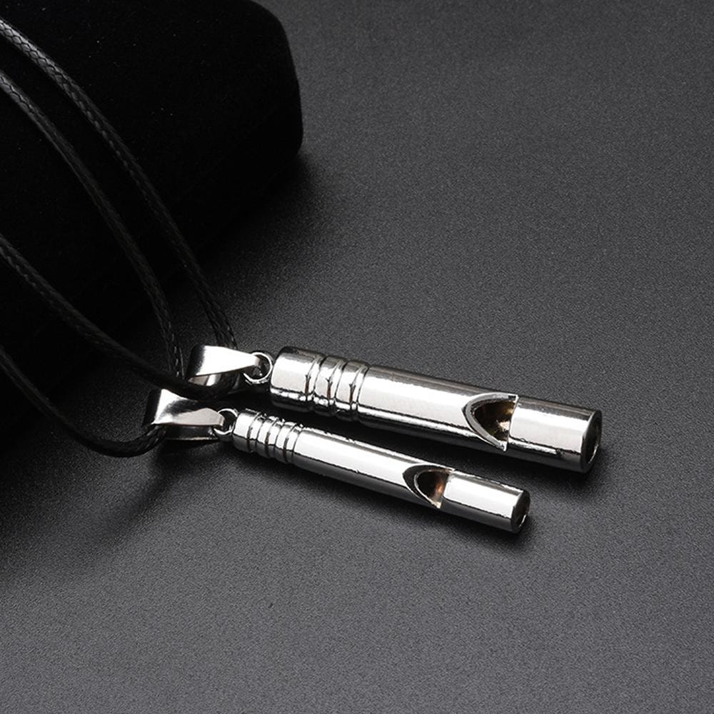 Titanium Emergency Whistle Keychain Loud Portable Survival Whistle For Outdoor Adventures 4