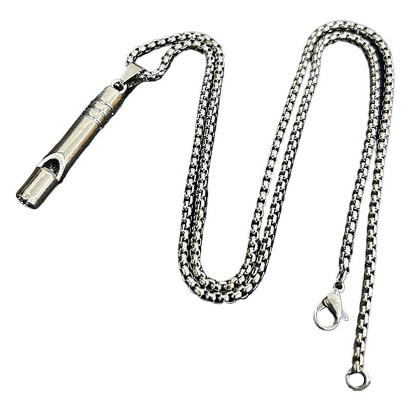 Titanium Emergency Whistle Keychain Loud Portable Survival Whistle For Outdoor Adventures 7