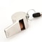 Stainless Steel Referee Whistle for Sports & Training Durable Metal Rope for Soccer, Football & Basketball