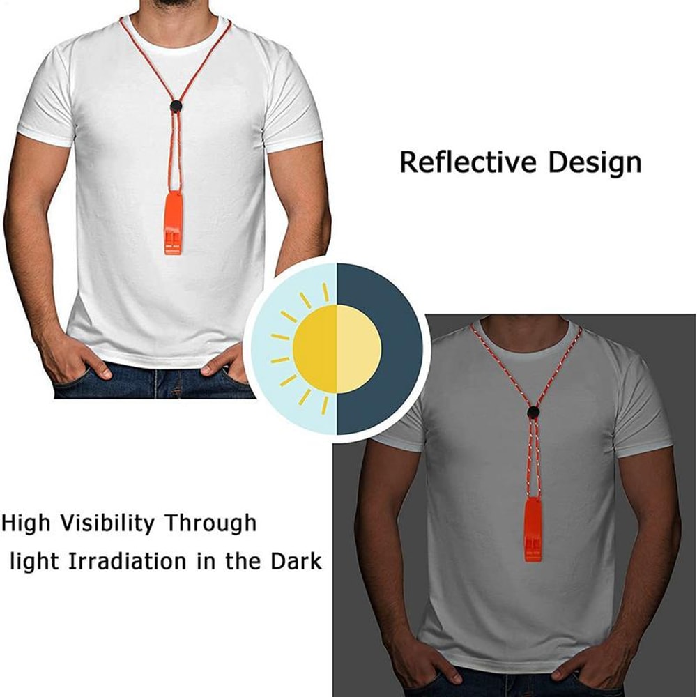 High Decibel Sports Training Whistle for Referees, Coaches & Survival Experts