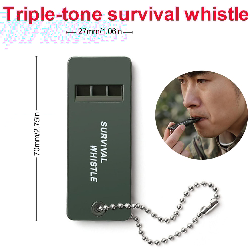 High Decibel Sports Training Whistle for Referees, Coaches & Survival Experts