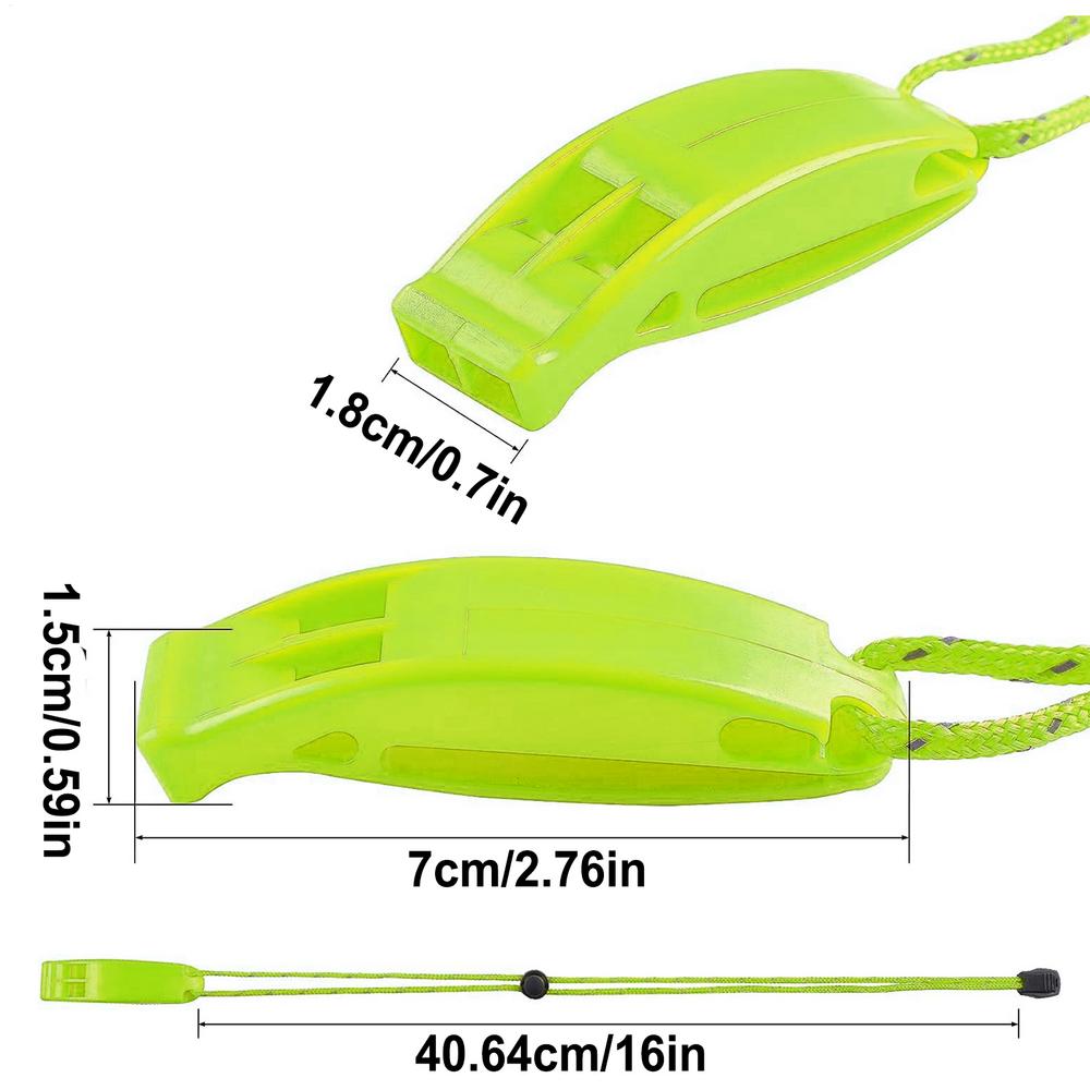 High Decibel Sports Training Whistle for Referees, Coaches & Survival Experts