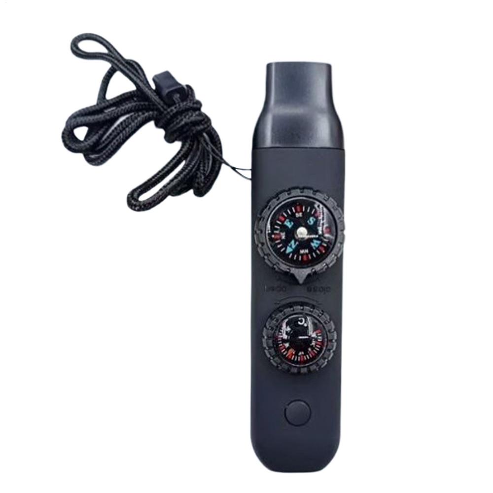 Survival Whistle with LED Light & Compass Portable Safety Gear for Women & Men