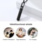Mindful Breathing Necklace Stainless Steel Anxiety Relief Meditation Whistle Pendant 2