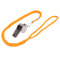 Stainless Steel Referee Whistle With Yellow Lanyard Ideal For Sports Training Rugby And Football 5