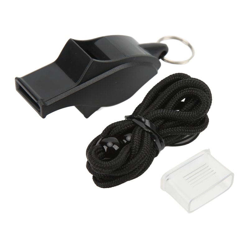 Professional Referee Whistle With Lanyard Loud Crisp Sound For Coaches And Sports Officials 0